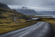 Küstenstraße in Schottland
